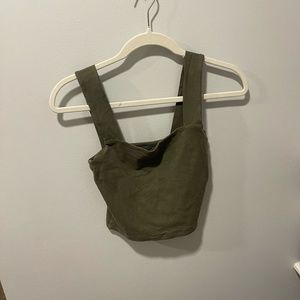 Aeropostale army green medium tank top.